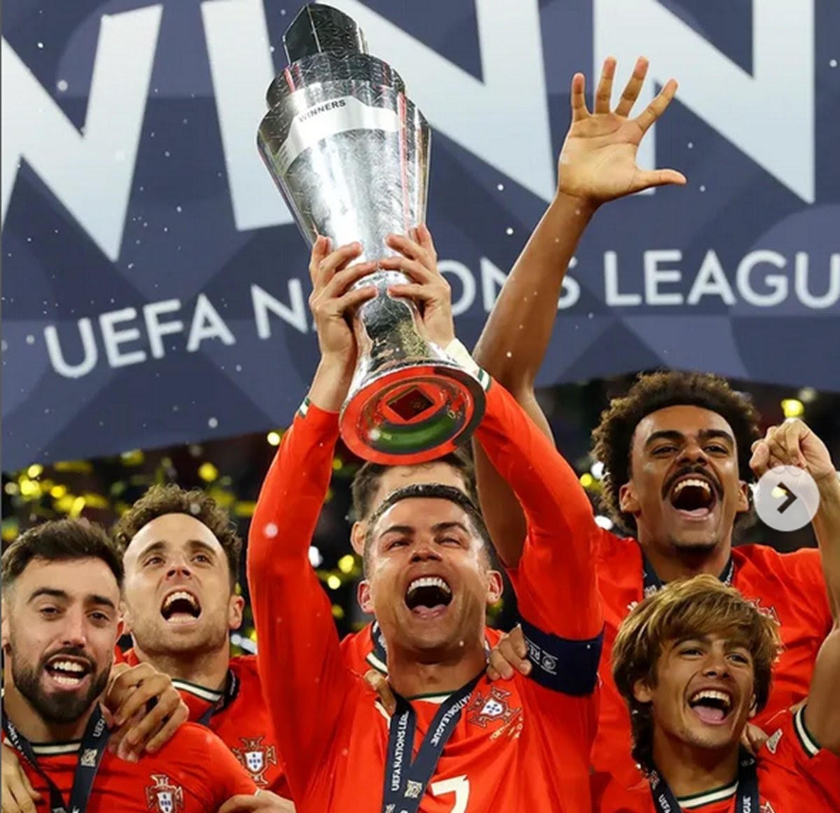 Portugal raih Trofi UEFA Nations League 2025